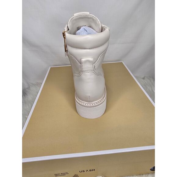 Women's Michael Kors Heavy Canvas Trudy Bootie Sz 7.5M - Picture 5 of 11
